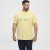 North Latitude T-Shirt Printed Short Sleeve Yellow - Koszulki - T-shirty meskie Duże Rozmiary - 2XL-14XL