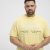North Latitude T-Shirt Printed Short Sleeve Yellow - Koszulki - T-shirty meskie Duże Rozmiary - 2XL-14XL