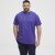 North Latitude T-Shirt Printed Allover Blue - Koszulki - T-shirty meskie Duże Rozmiary - 2XL-14XL