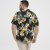 North Latitude Shirt Short Sleeve Printed Allover Black - Koszule - Koszule 2XL-10XL