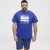 North Latitude T-Shirt Printed Blue - Koszulki - T-shirty meskie Duże Rozmiary - 2XL-14XL