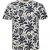 North Latitude T-shirt Allover Printed Navy - Koszulki - T-shirty meskie Duże Rozmiary - 2XL-14XL