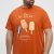 North Latitude T-Shirt Ice Cream Orange - Koszulki - T-shirty meskie Duże Rozmiary - 2XL-14XL