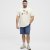 North Latitude T-Shirt Eggplant Off-White - Koszulki - T-shirty meskie Duże Rozmiary - 2XL-14XL