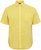North Latitude Shirt Linen Cotton Short Sleeve TALL Yellow - ODZIEŻ MĘSKA MT-6XLT - WYSOKIE-rozmiary
