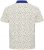 North Latitude Polo Pique Printed Off-White TALL - ODZIEŻ MĘSKA MT-6XLT - WYSOKIE-rozmiary