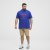 North Latitude Polo Pique Print Short Sleeve Cobalt Blue - Koszulki polo - Koszulki Polo 2XL-8XL