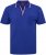 North Latitude Polo Pique V-Neck Blue - Koszulki polo - Koszulki Polo 2XL-8XL