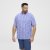 North Latitude Shirt Denim Printed Allover Blue - Koszule - Koszule 2XL-10XL