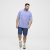 North Latitude Shirt Denim Printed Allover Blue - Koszule - Koszule 2XL-10XL