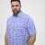 North Latitude Shirt Denim Printed Allover Blue - Koszule - Koszule 2XL-10XL