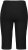 Ulla Popken Stretch Knit Bike Shorts Black - Jeansy & Spodnie w Dużych Rozmiarach – Plus Size - 
