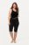 Ulla Popken Stretch Knit Bike Shorts Black - Ulla Popken - Ulla Popken Odzież Plus Size