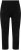 Ulla Popken Basic Stretch Knit Capris Black - Jeansy & Spodnie w Dużych Rozmiarach – Plus Size - 