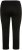 Ulla Popken Basic Stretch Knit Capris Black - Jeansy & Spodnie w Dużych Rozmiarach – Plus Size - 