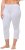 Ulla Popken Basic Stretch Knit Capris White - Jeansy & Spodnie w Dużych Rozmiarach – Plus Size - 