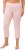 Ulla Popken Basic Stretch Knit Capris Pink - Jeansy & Spodnie w Dużych Rozmiarach – Plus Size - 