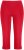 Ulla Popken Basic Stretch Knit Capris Red - Jeansy & Spodnie w Dużych Rozmiarach – Plus Size - 