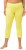 Ulla Popken Basic Stretch Knit Capris Yellow - Jeansy & Spodnie w Dużych Rozmiarach – Plus Size - 
