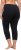 Ulla Popken Basic Stretch Knit Capris Navy - Jeansy & Spodnie w Dużych Rozmiarach – Plus Size - 