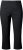 Ulla Popken Stretch Basic Bengaline Capri Pants Black - Jeansy & Spodnie w Dużych Rozmiarach – Plus Size - 