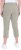 Ulla Popken Stretch Basic Bengaline Capri Pants Grey - Jeansy & Spodnie w Dużych Rozmiarach – Plus Size - 