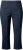 Ulla Popken Stretch Basic Bengaline Capri Pants Navy Blue - Jeansy & Spodnie w Dużych Rozmiarach – Plus Size - 