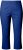 Ulla Popken Stretch Basic Bengaline Capri Pants Blue - Jeansy & Spodnie w Dużych Rozmiarach – Plus Size - 