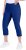 Ulla Popken Stretch Basic Bengaline Capri Pants Blue - Jeansy & Spodnie w Dużych Rozmiarach – Plus Size - 
