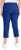 Ulla Popken Stretch Basic Bengaline Capri Pants Blue - Jeansy & Spodnie w Dużych Rozmiarach – Plus Size - 