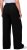 Ulla Popken Viscose Crinkle Drawstring Elastic Waist Pants Black - Jeansy & Spodnie w Dużych Rozmiarach – Plus Size - 