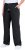 Ulla Popken Drawstring Elastic Waist Mary Fit Linen Pants Black - Jeansy & Spodnie w Dużych Rozmiarach – Plus Size - 