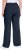 Ulla Popken Drawstring Elastic Waist Mary Fit Linen Pants Navy - Jeansy & Spodnie w Dużych Rozmiarach – Plus Size - 