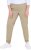 Ulla Popken Chino Elastic Waist Stretch Cotton Pants Brown - Jeansy & Spodnie w Dużych Rozmiarach – Plus Size - 