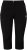 Ulla Popken Zip Off Reflective Detail Funtional Powerstretch Pants Black - Jeansy & Spodnie w Dużych Rozmiarach – Plus Size - 