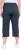 Ulla Popken Stretch Cotton Cargo Crop Pants Navy - Jeansy & Spodnie w Dużych Rozmiarach – Plus Size - 