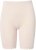 Ulla Popken Lace Hem Stretch Viscose Knit Bicycle Length Lounge Shorts Beige - Jeansy & Spodnie w Dużych Rozmiarach – Plus Size - 