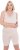 Ulla Popken Lace Hem Stretch Viscose Knit Bicycle Length Lounge Shorts Beige - Jeansy & Spodnie w Dużych Rozmiarach – Plus Size - 
