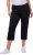 Ulla Popken Mony Stretch Capri Pants Navy - Jeansy & Spodnie w Dużych Rozmiarach – Plus Size - 