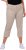 Ulla Popken Mony Stretch Capri Pants Orange - Jeansy & Spodnie w Dużych Rozmiarach – Plus Size - 