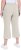 Ulla Popken Cool Linen Elastic Waist Capri Pants Brown - Jeansy & Spodnie w Dużych Rozmiarach – Plus Size - 