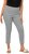 Ulla Popken Check Bengaline Slim Leg Sienna Fit Stretch Crop Pants Black - Jeansy & Spodnie w Dużych Rozmiarach – Plus Size - 