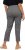 Ulla Popken Check Bengaline Slim Leg Sienna Fit Stretch Crop Pants Navy - Jeansy & Spodnie w Dużych Rozmiarach – Plus Size - 