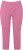 Ulla Popken Check Bengaline Slim Leg Sienna Fit Stretch Crop Pants Pale Lilac - Jeansy & Spodnie w Dużych Rozmiarach – Plus Size - 