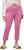 Ulla Popken Check Bengaline Slim Leg Sienna Fit Stretch Crop Pants Pale Lilac - Jeansy & Spodnie w Dużych Rozmiarach – Plus Size - 