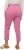 Ulla Popken Check Bengaline Slim Leg Sienna Fit Stretch Crop Pants Pale Lilac - Jeansy & Spodnie w Dużych Rozmiarach – Plus Size - 