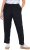 Ulla Popken Wide Leg Ruby Fit Stretch Chino Pants Navy - Jeansy & Spodnie w Dużych Rozmiarach – Plus Size - 