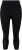 Ulla Popken Quick Dry Sport Crop Leggings Black - Jeansy & Spodnie w Dużych Rozmiarach – Plus Size - 