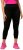 Ulla Popken Quick Dry Sport Crop Leggings Black - Jeansy & Spodnie w Dużych Rozmiarach – Plus Size - 
