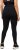Ulla Popken High Waist Quick Dry Recycled Stretch Leggings Black - Jeansy & Spodnie w Dużych Rozmiarach – Plus Size - 